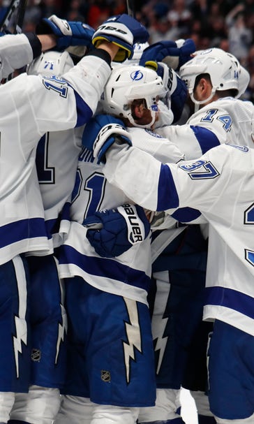 Lightning top Avs in OT for franchise-best 11th straight win